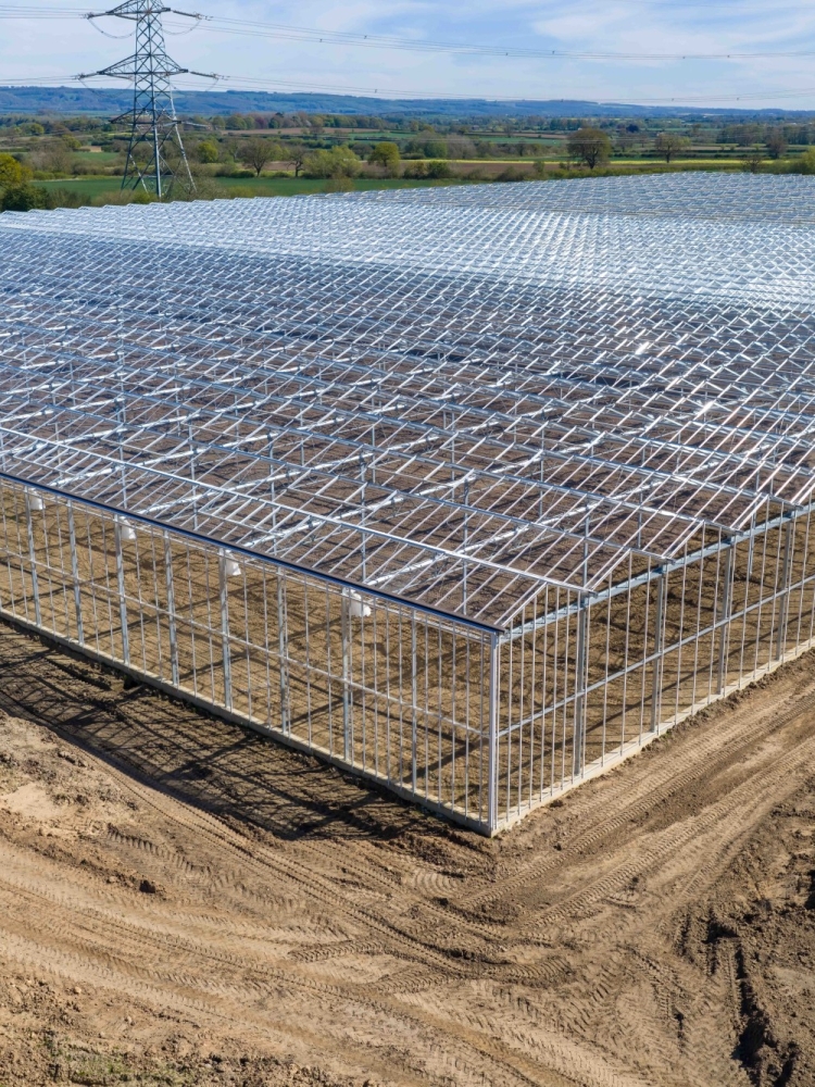 Aldby Field Nurseries Ltd - New 9,542m² Venlo Glasshouse Extension